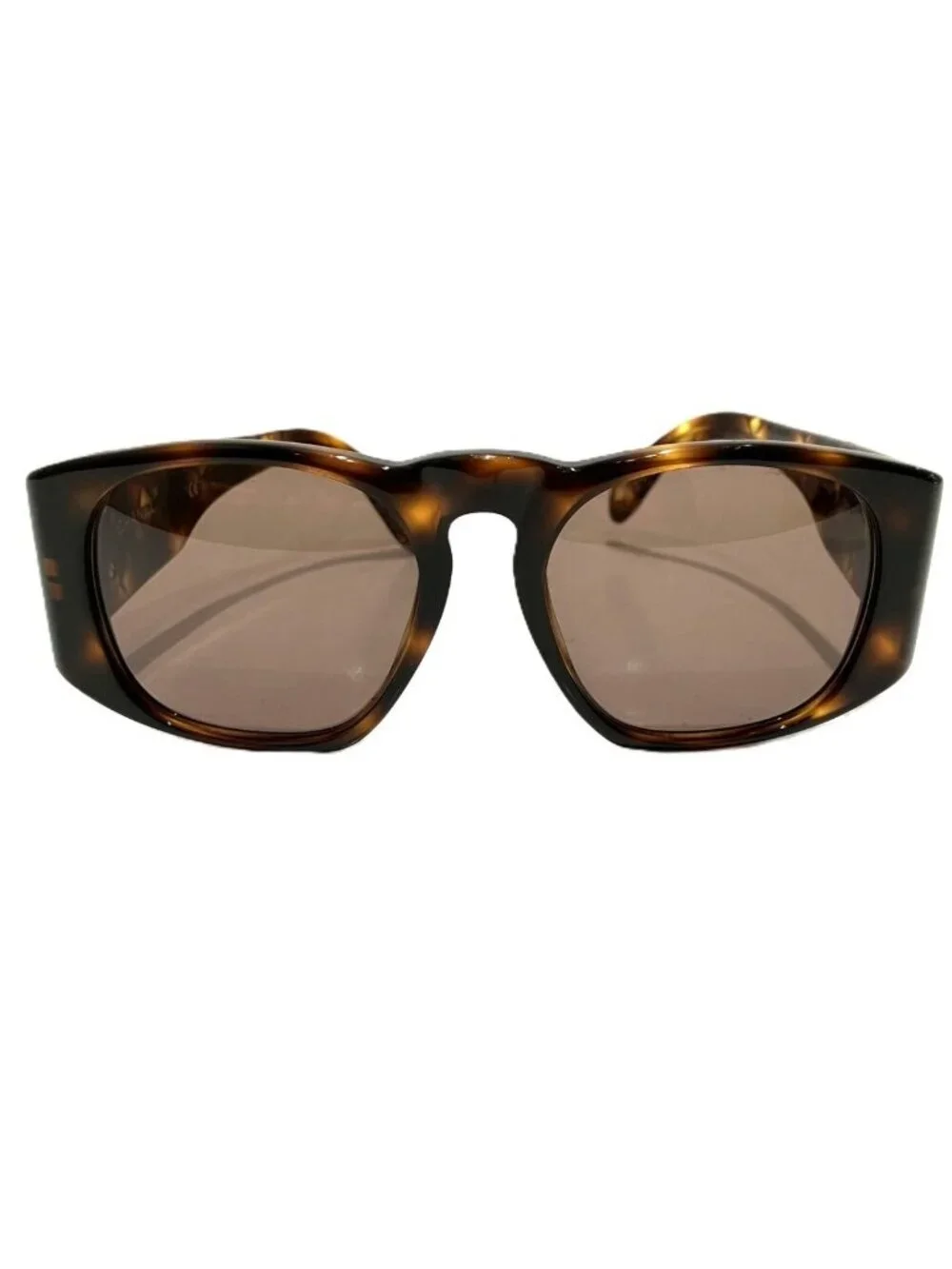 Chanel CC Logo Quilted Tortoiseshell Sunglasses Acetate Eyewear